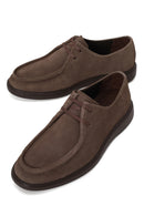 Male Mink Lace-Up Suede Casual Shoes | Derimod