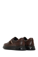 Men's Brown Lace-Up Leather Casual Sneaker | Derimod