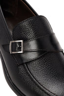 Men's Black Leather Casual Loafer | Derimod