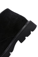 Men's Black Suede Leather Boots | Derimod