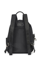 Women's Black Fabric Backpack | Derimod