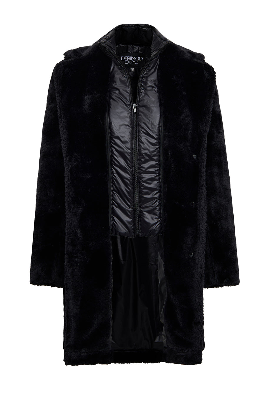Alaska Women's Black Teddy Coat