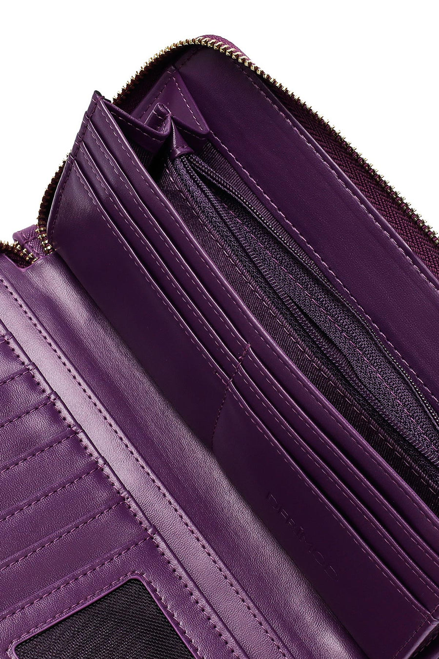 Women's Purple Strap Detailed Wallet