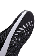 Men's Black Thick Soled Sneaker | Derimod