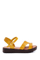 Women's Leather Bodrum Sandals | Derimod