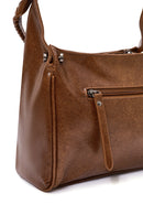 Women's Tan Long Strap Crossbody Bag | Derimod