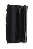 Kadın Siyah Suni Deri Cüzdan | Derimod