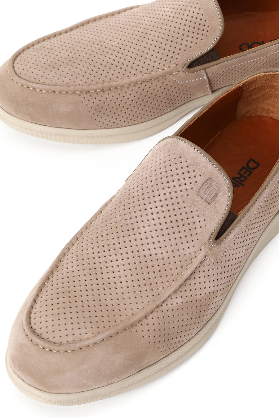 Male Mink Nubuck Leather Loafer