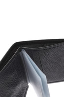 Men's Black Leather Card Holder | Derimod