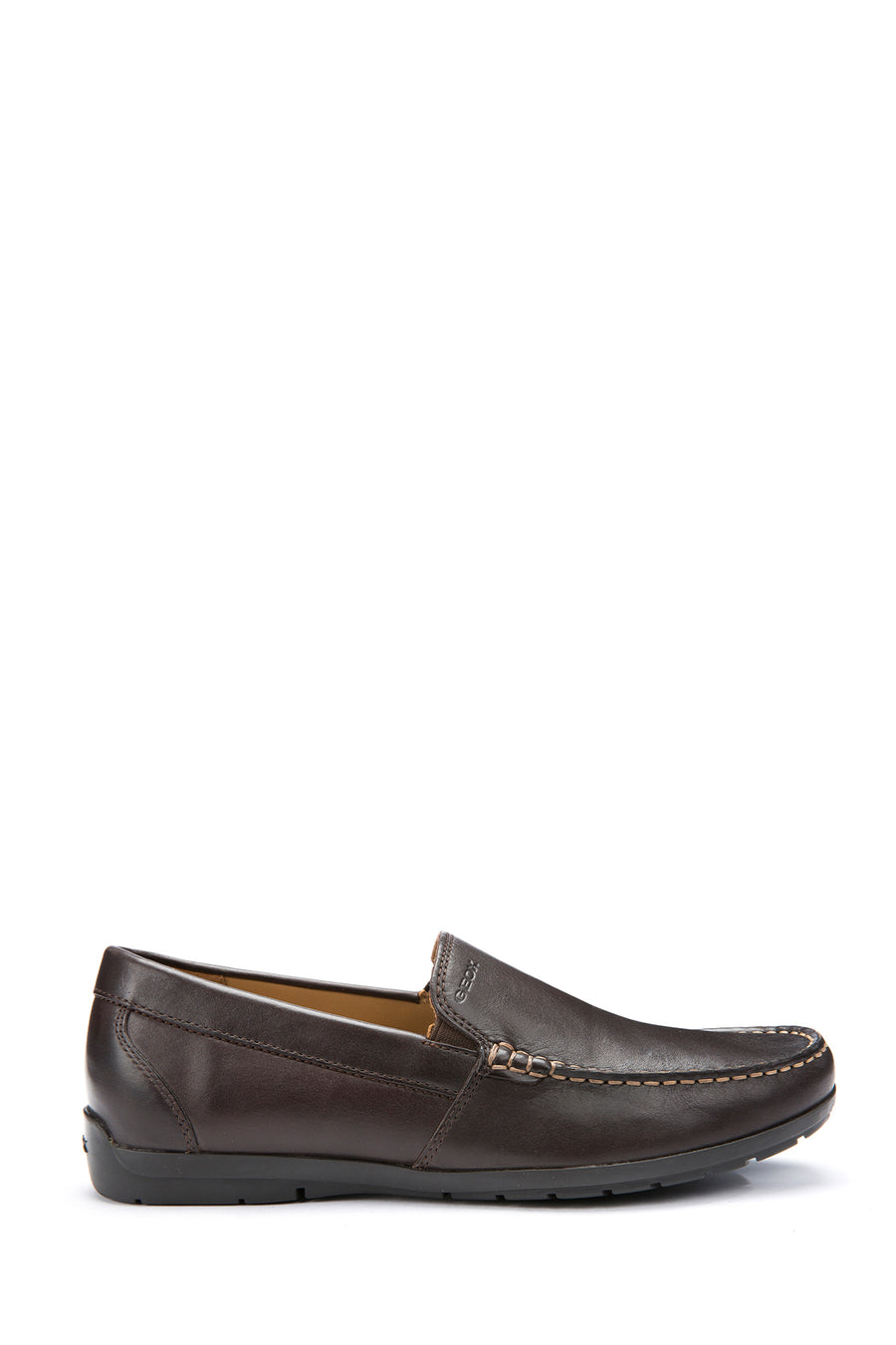 Geox Men's Brown Siron W Leather Casual Loafer U34R1C00043C6000 | Derimod