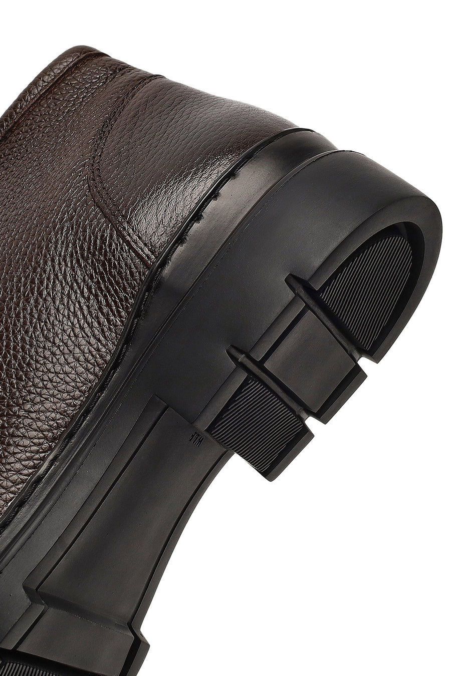 Men's Brown Lace-Up Leather Casual Boot