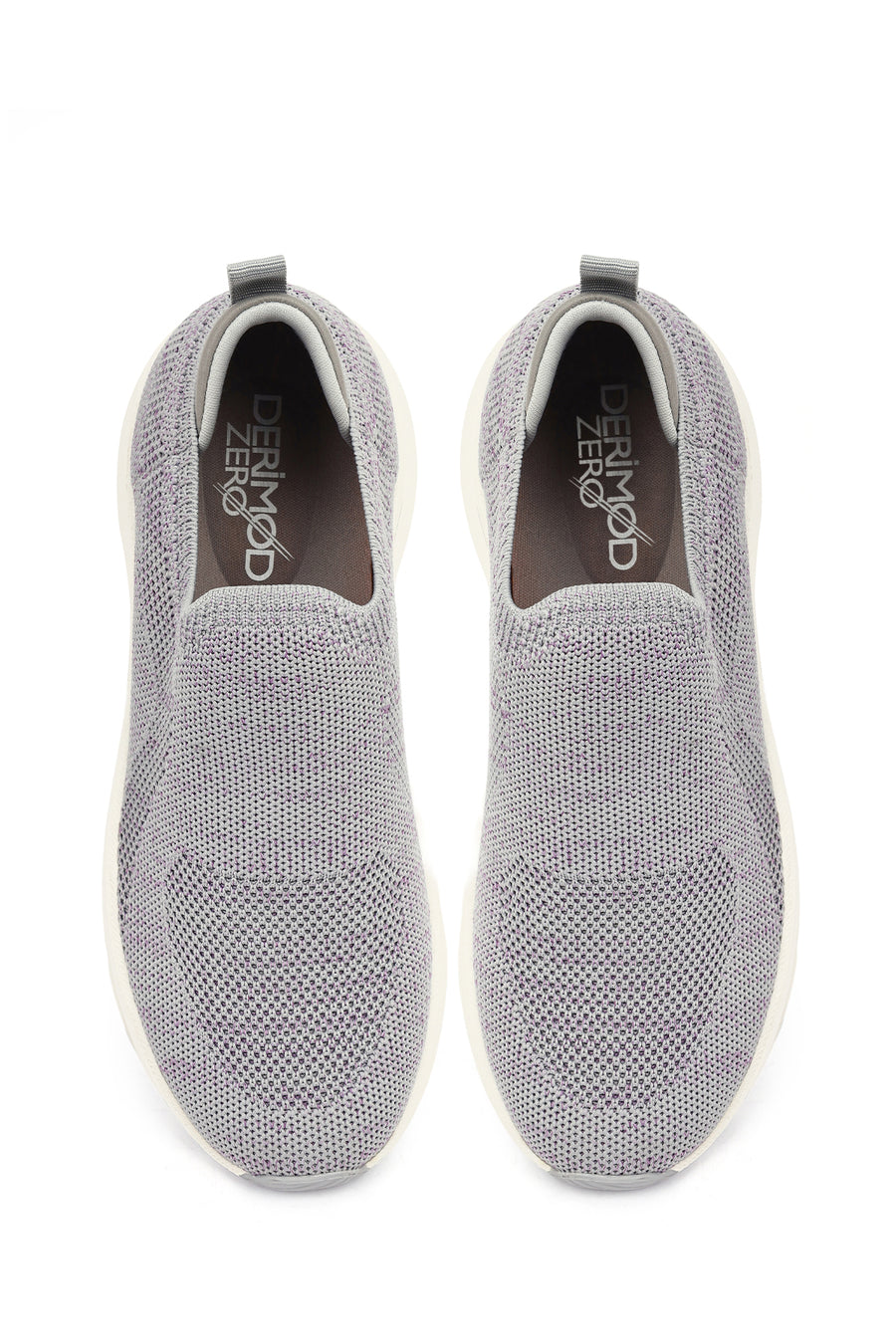 Derimod Zero Women's Grey Thick-Soled Fabric Sneaker