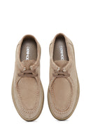 Men's Mink Leather Suede Casual Shoes | Derimod