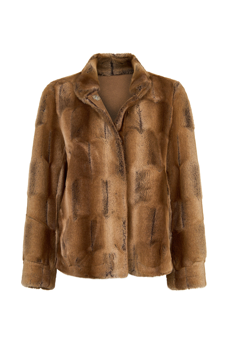 Altabadia Kadın Camel Oversize Teddy Mont 26WGP5688FF | Derimod