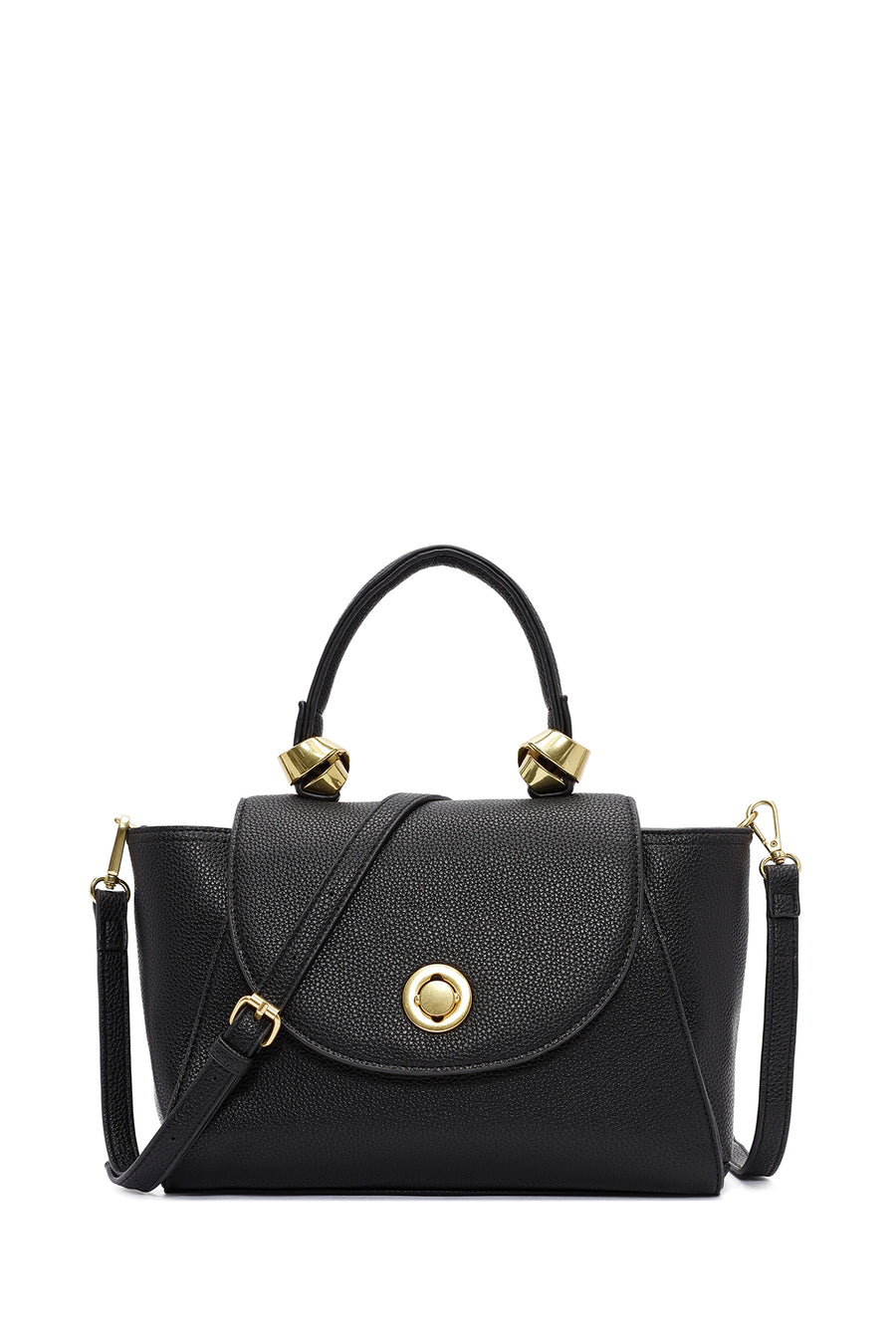 Women's Black Long Strap Mini Handbag 24WBD2479FT | Derimod
