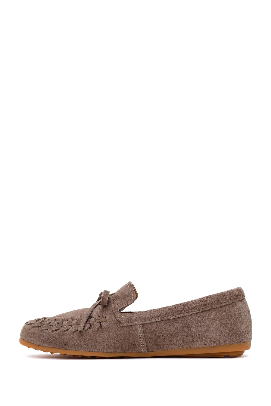 Woman Mink Suede Loafer