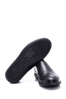 Erkek Siyah Deri Delikli Spor Loafer | Derimod