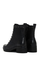 Women's Black Leather Boots | Derimod