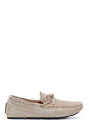 Erkek Vizon Süet Deri Casual Loafer | Derimod