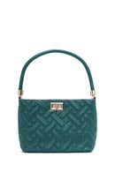 Women's Green Quilted Handbag | Derimod