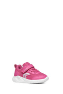 Geox Baby Girl Pink Sprintye Banded Sneakers | Derimod