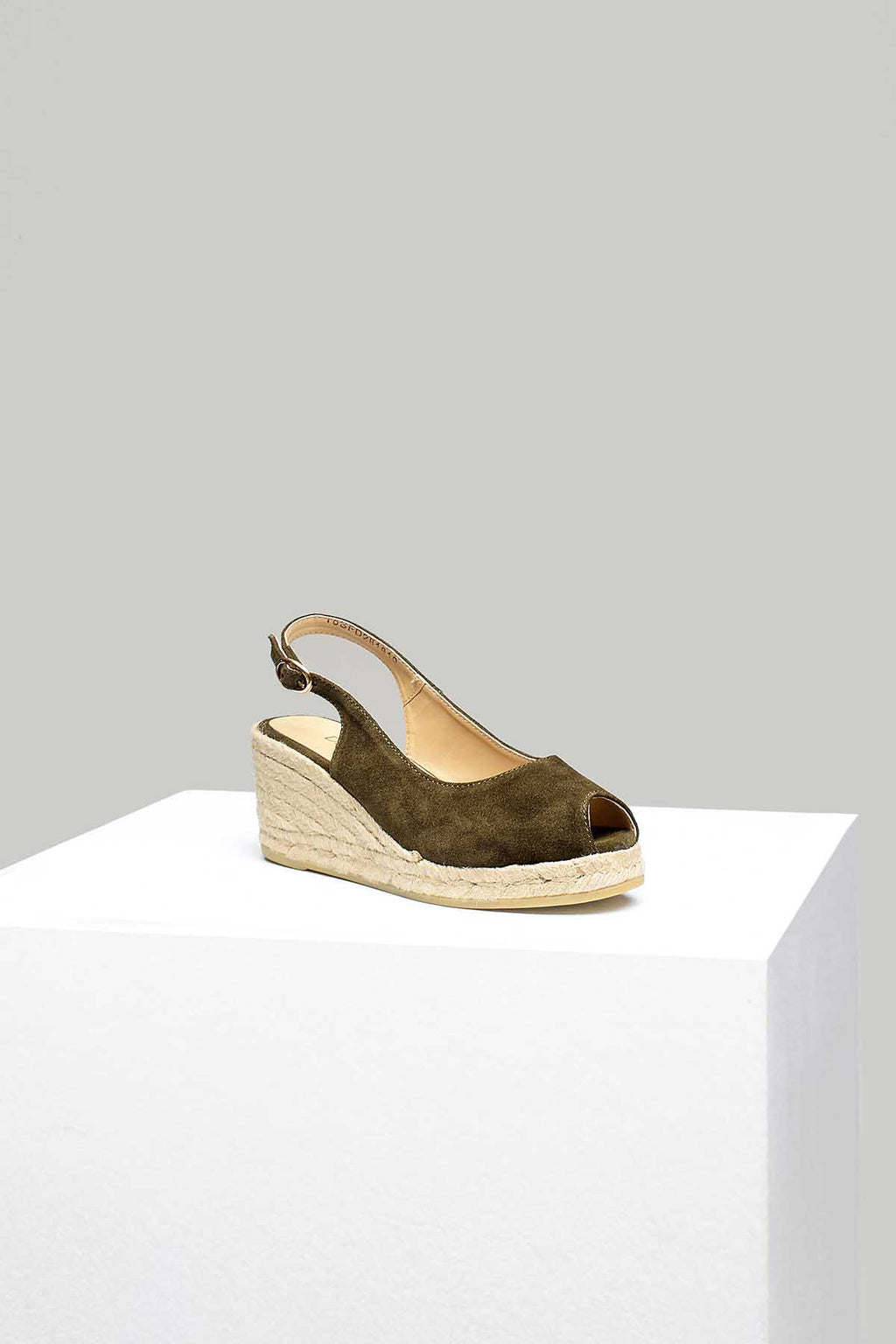 Dolgu Topuk Süet Kadın Espadril