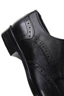 Men's Black Leather Classic Shoes | Derimod