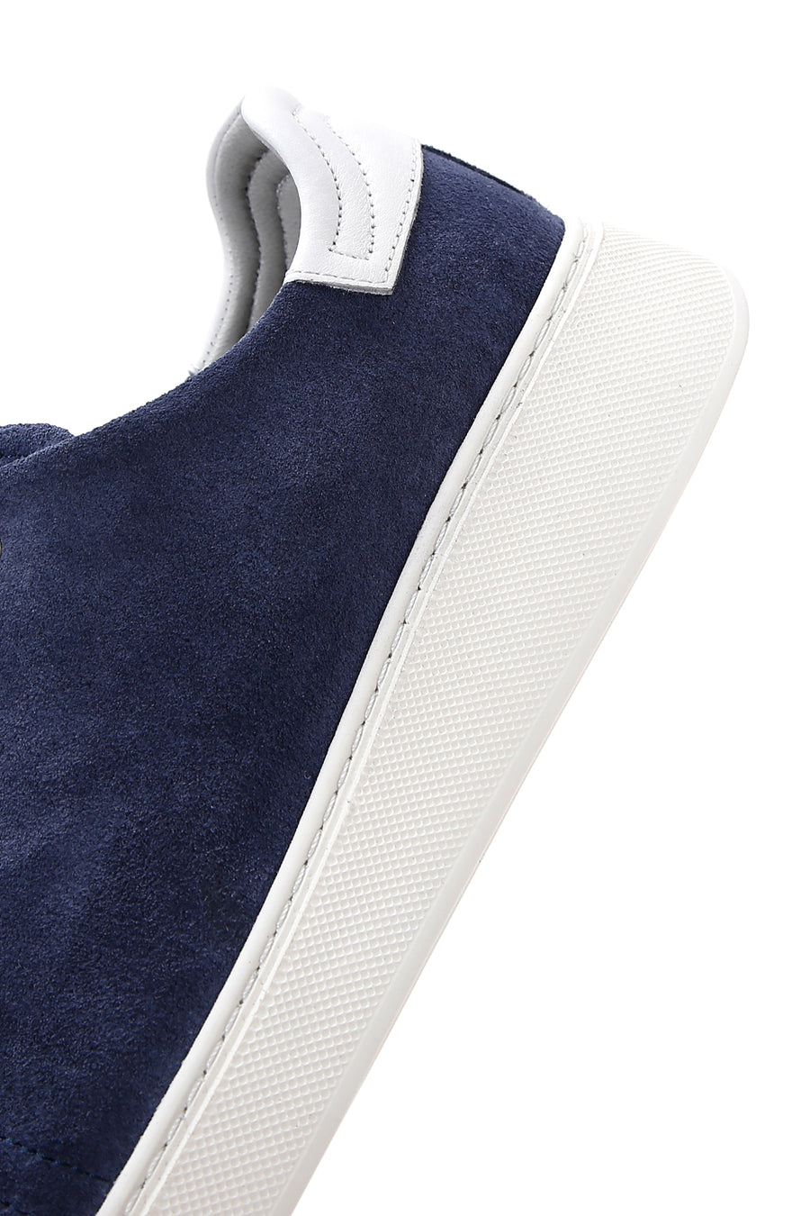 Erkek Mavi Süet Deri Sneaker