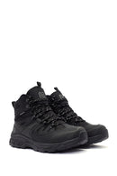 Derimod Dry Men's Black Laced Waterproof Outdoor Leather Boots | Derimod