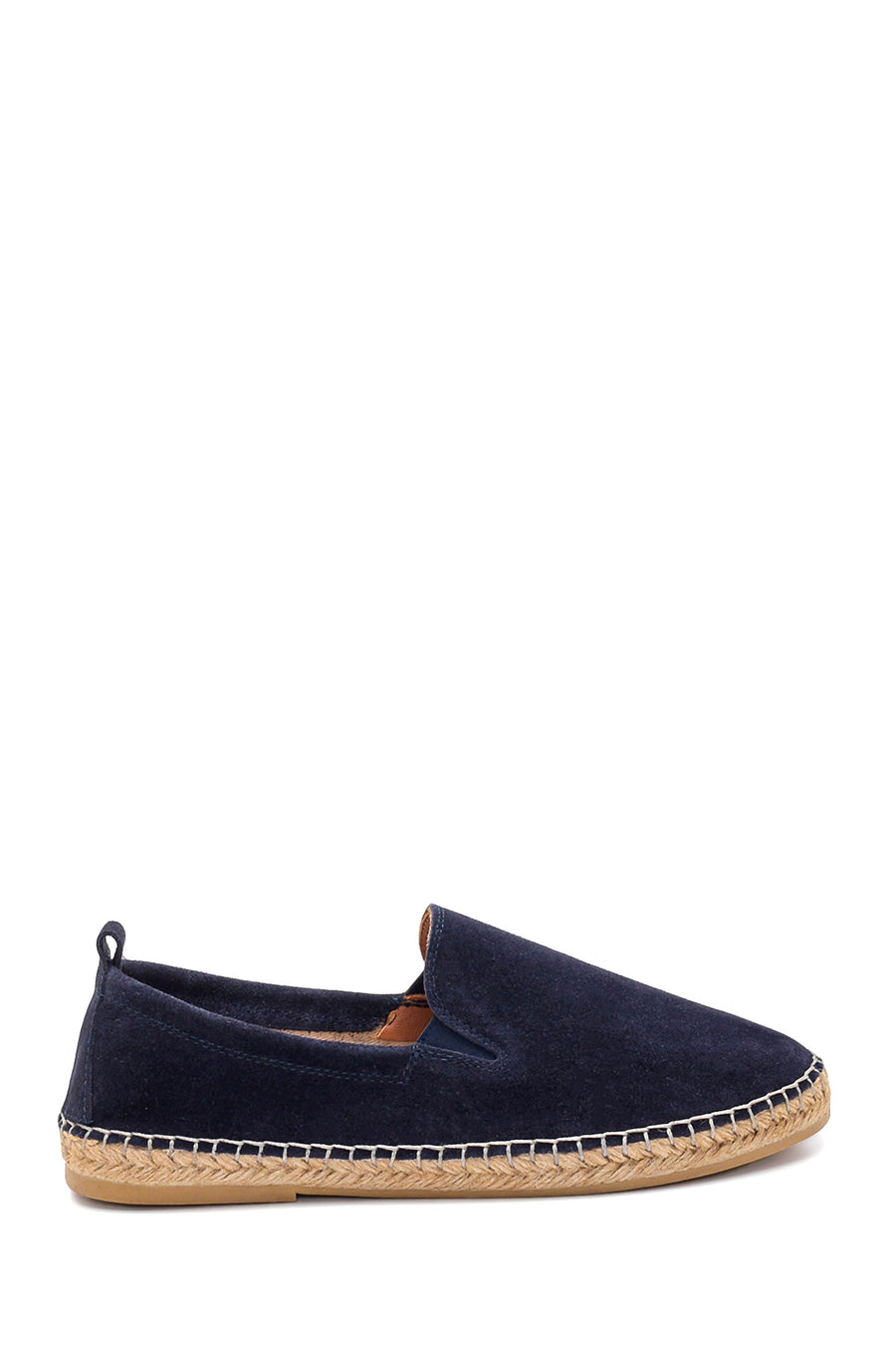 Erkek Lacivert Süet Deri Espadril 22SFD608110 | Derimod