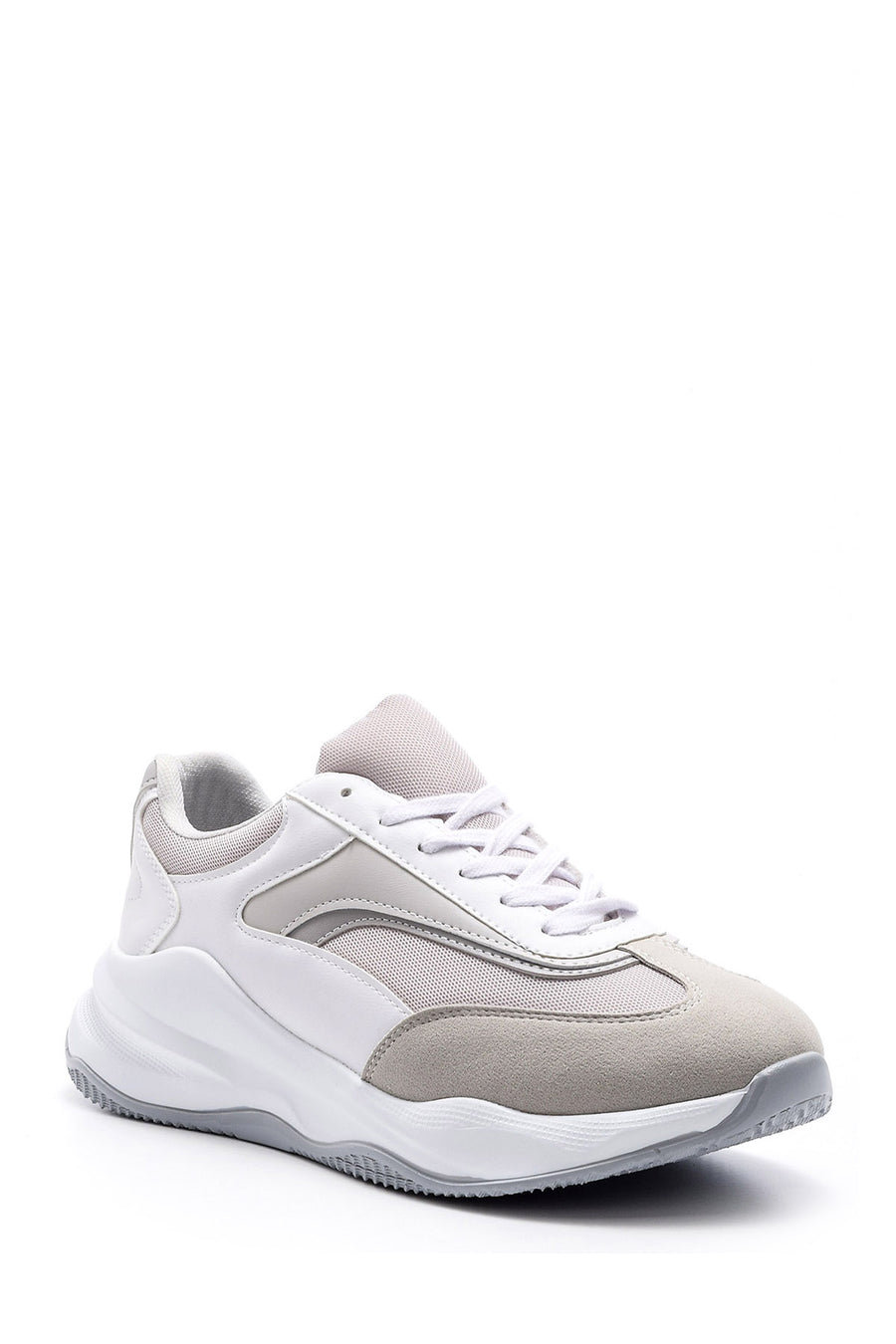 Men's High-Sole Suede Sneaker