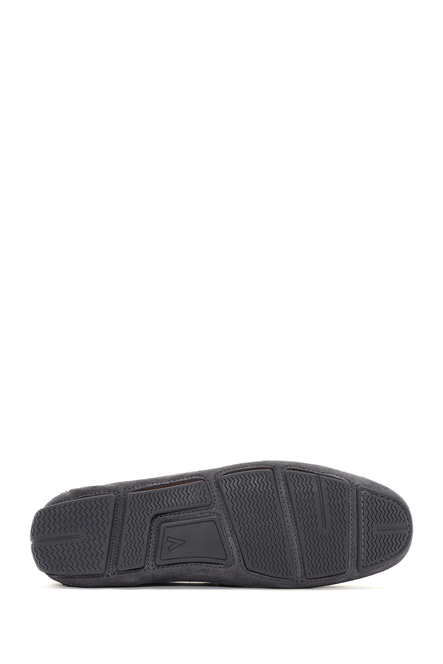 Men's Gray Suede Leather Loafer