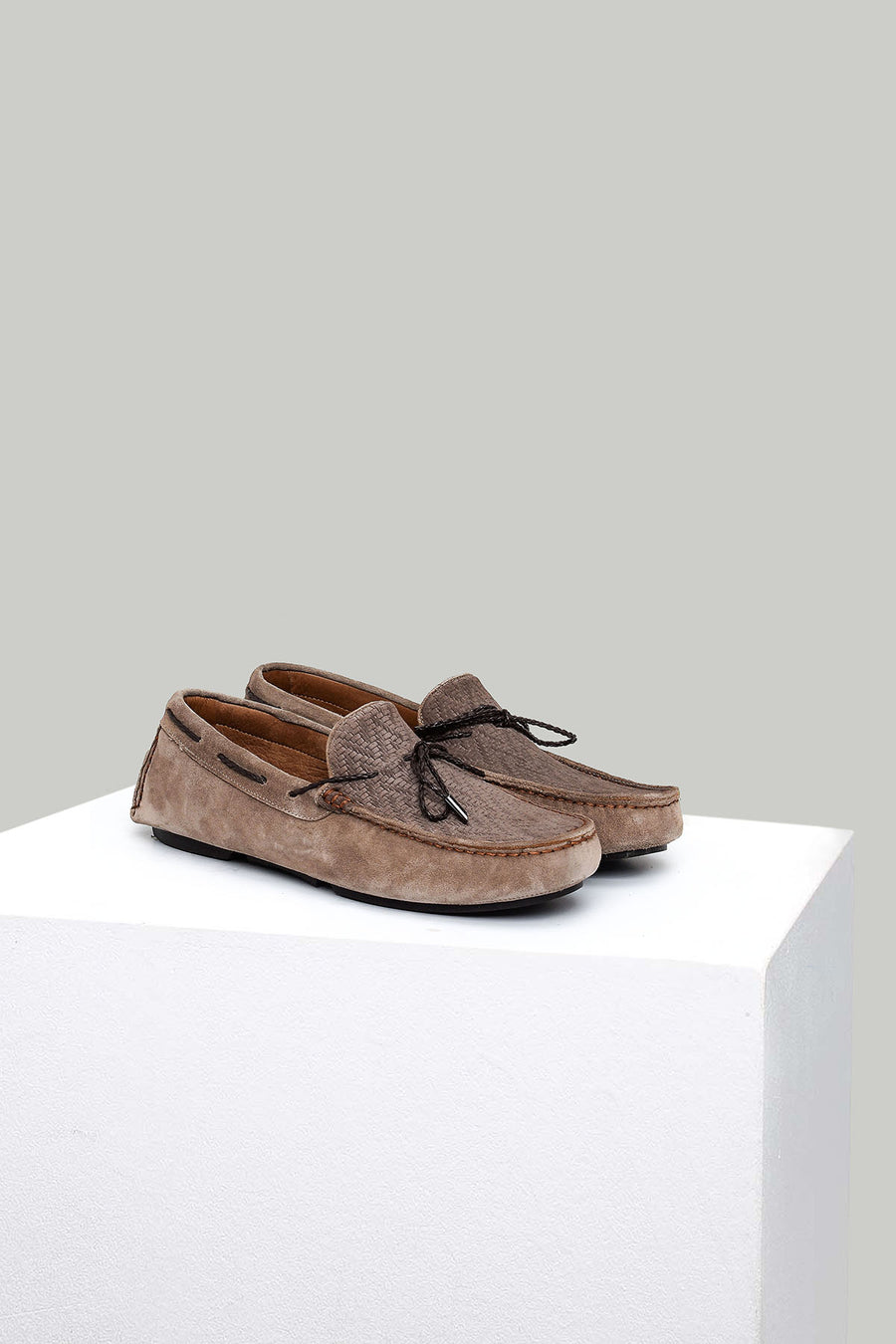 Printed Mink Men's Leather Loafer