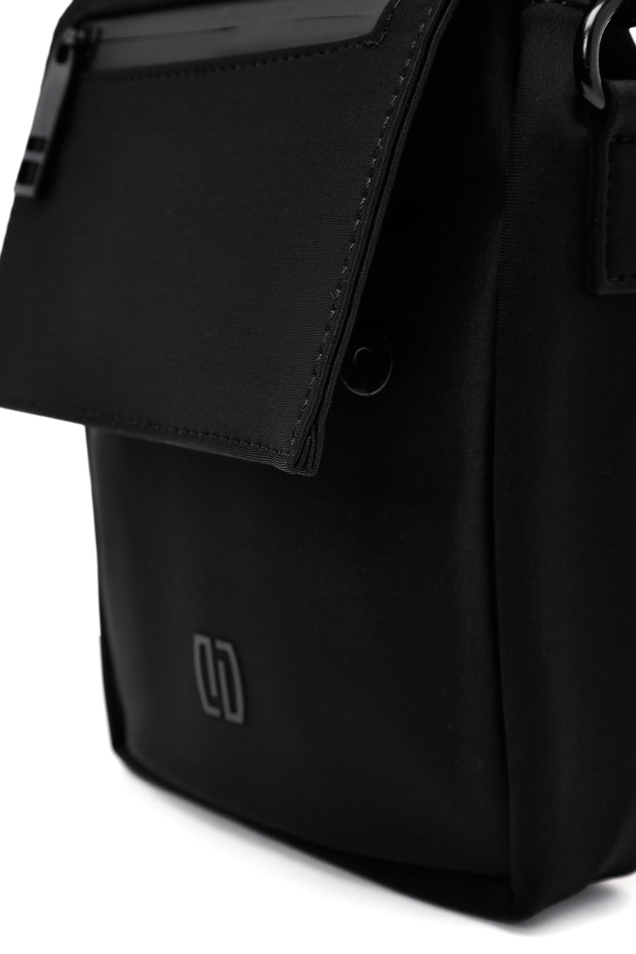 Men's Black Mini Messenger Bag