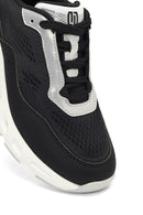 Derimod Studio Women's Black Lace-Up Thick-Soled Sneaker | Derimod