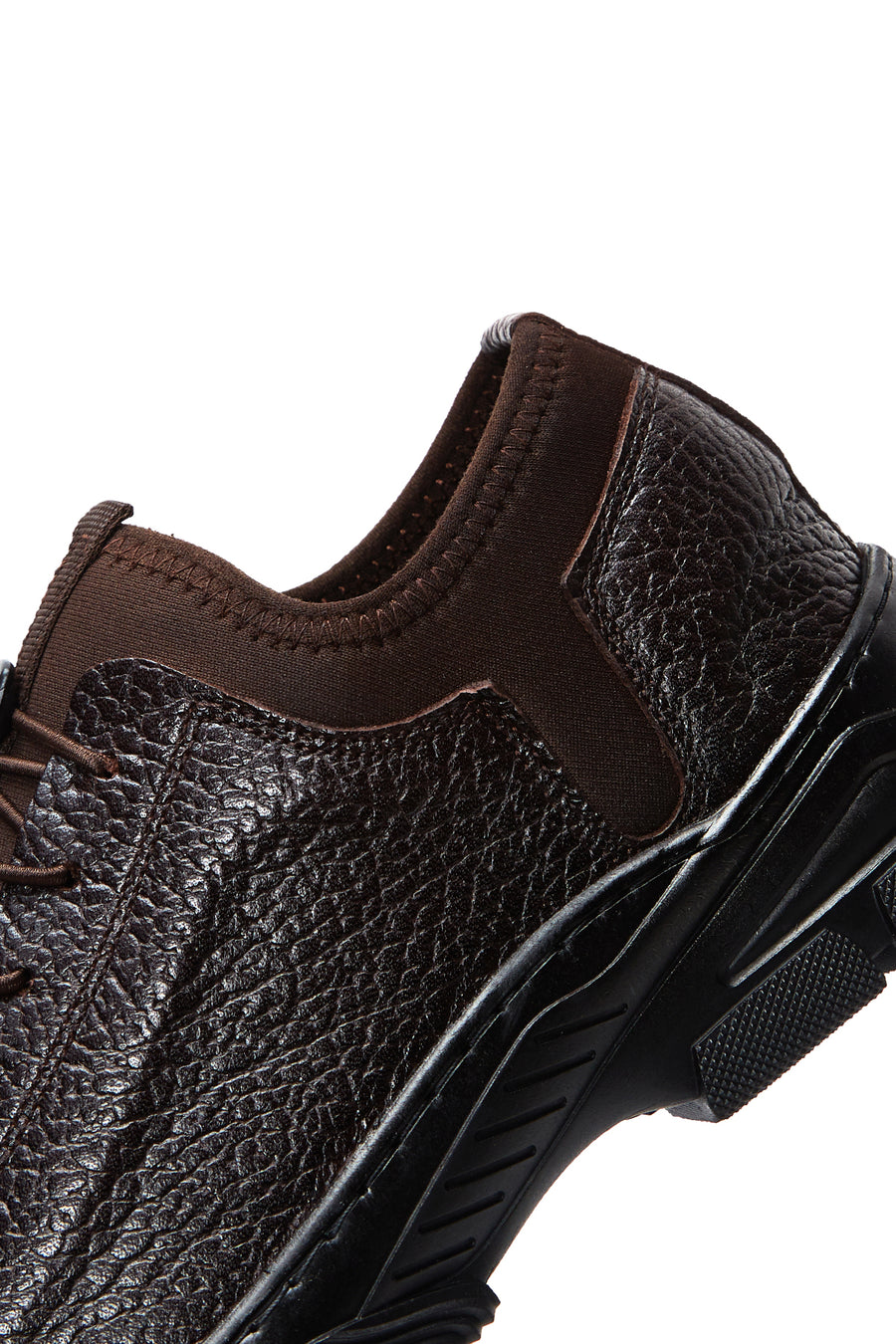 Men's Brown Leather Casual Sneaker