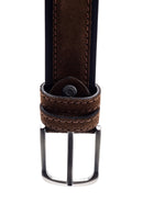 Men's Suede Belt | Derimod