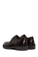 Men's Brown Leather Thick Soled Casual Shoes | Derimod