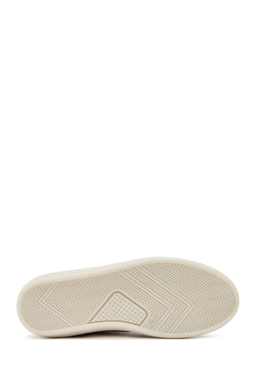 Kadın Vizon Bağcıklı Süet Deri Sneaker