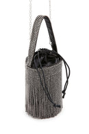 Women's Black Stone Handbag | Derimod