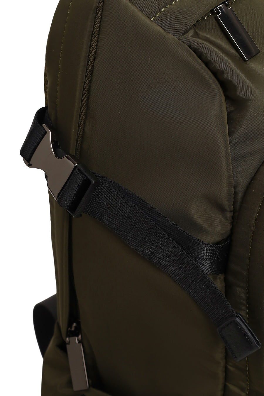 Male Khaki Fabric Backpack