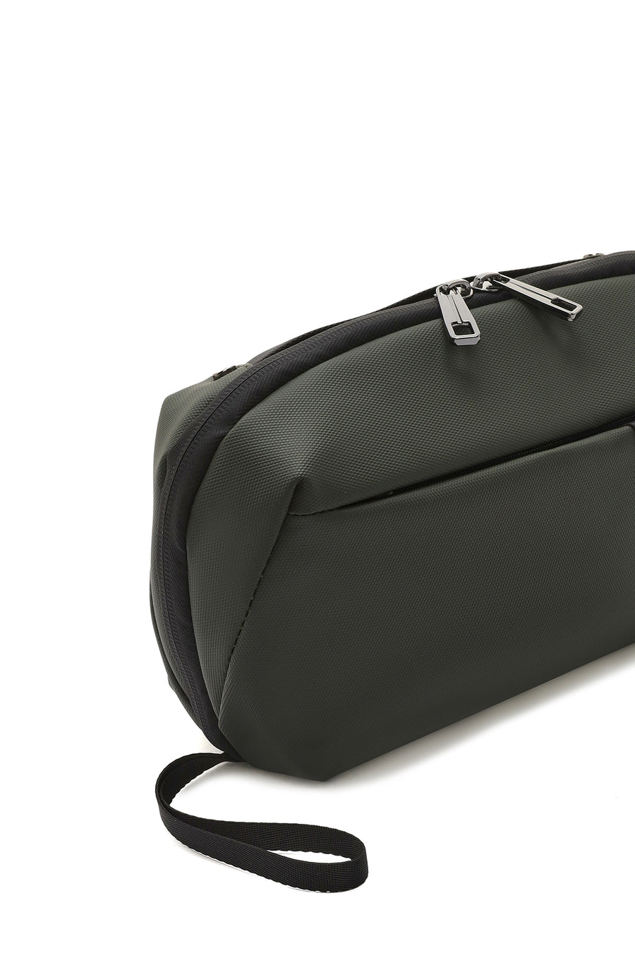D-Pack Men's Khaki Fabric Handbag