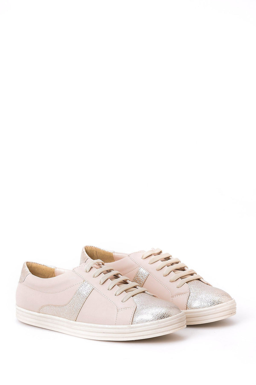 Kadın Lame Detaylı Sneaker