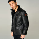 Fernando Men's Leather Jacket | Derimod