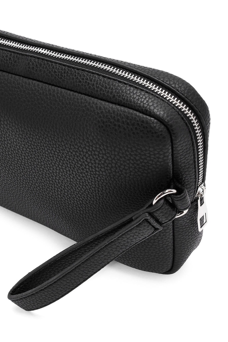Men's Black Mini Handbag