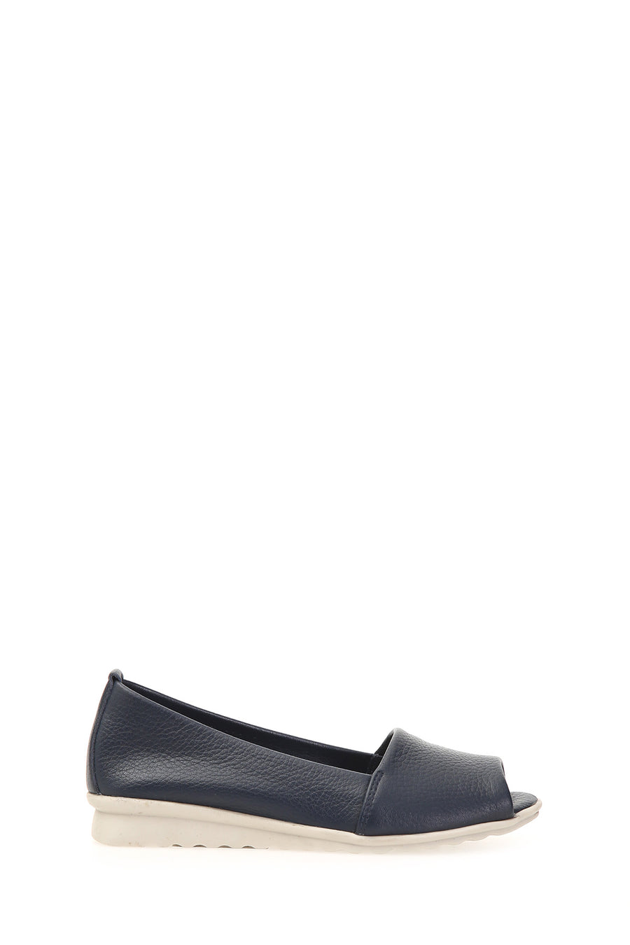 Open Toe Women's Leather Shoes