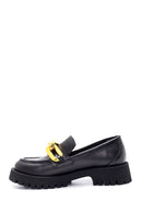 Kadın Deri Zincirli Loafer | Derimod