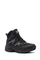 Derimod Dry Men's Black Lace-Up Waterproof Leather Outdoor Boots | Derimod