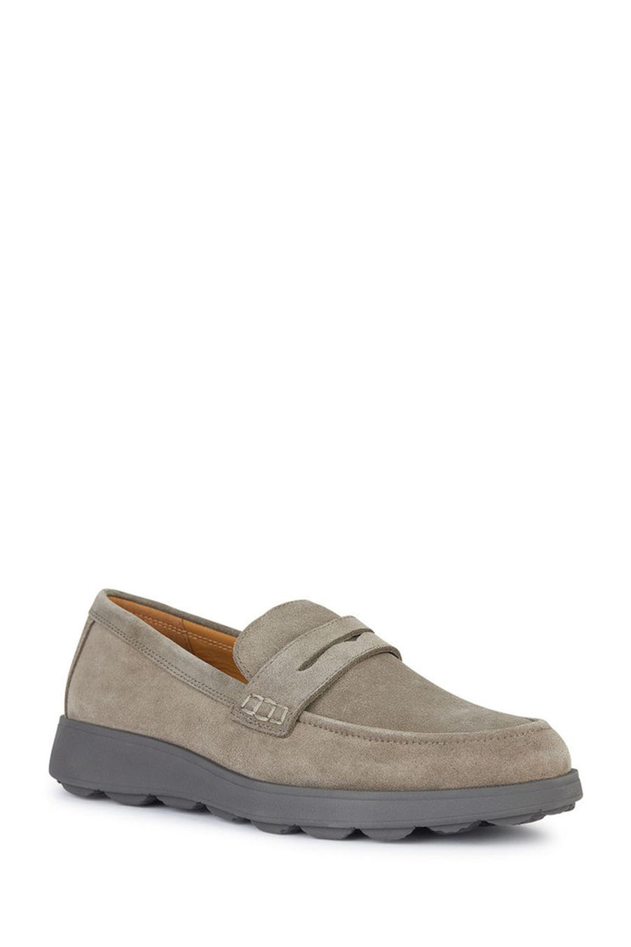 Geox Erkek Vizon Spherica Ec10 Süet Deri Loafer