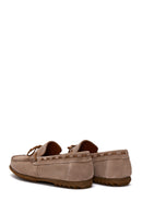 Erkek Deri Süet Loafer | Derimod